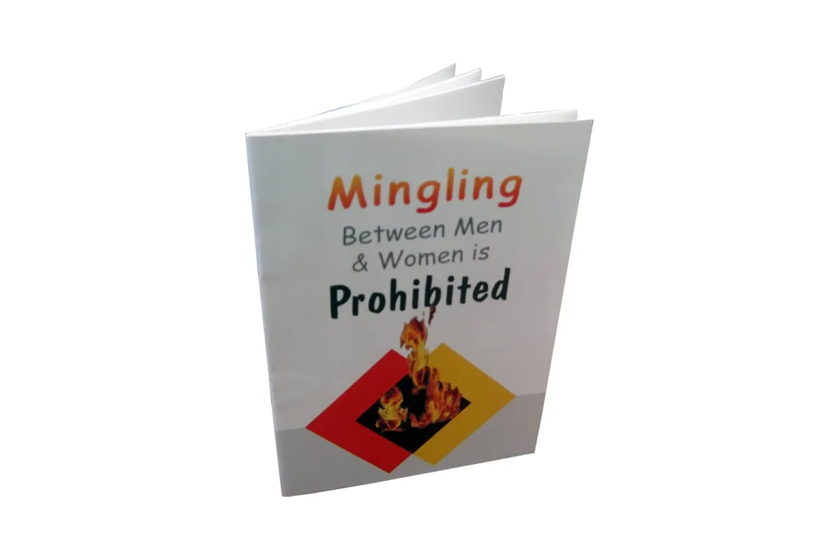 Mingling Between Men & Women is Prohibited