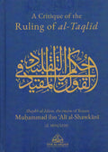 A Critique of the Ruling of al-Taqlid