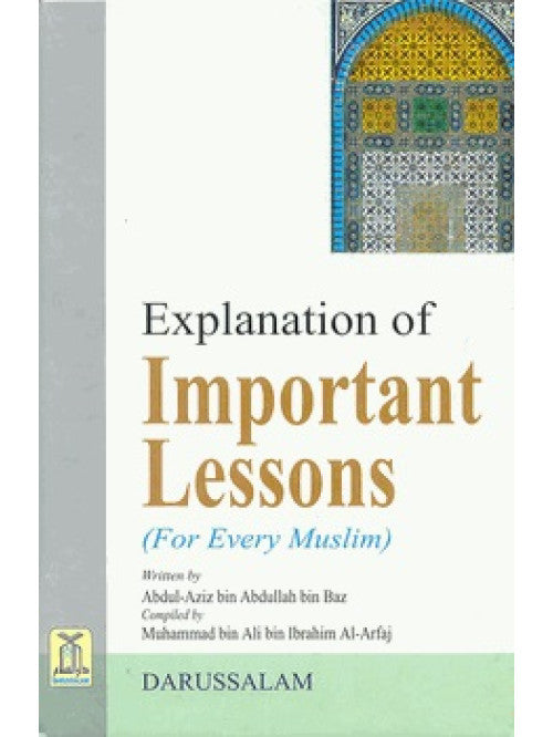 Explanation of the Important Lessons cover