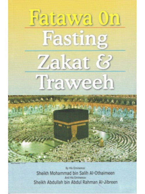 Fatawa on Fasting, Zakat, & Taraweeh cover