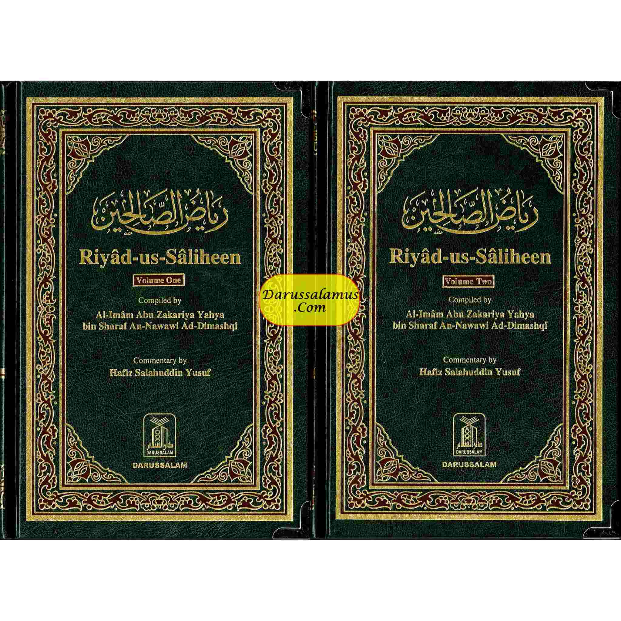 Riyad us-Saliheen 2 volume set by Imam an-Nawawi