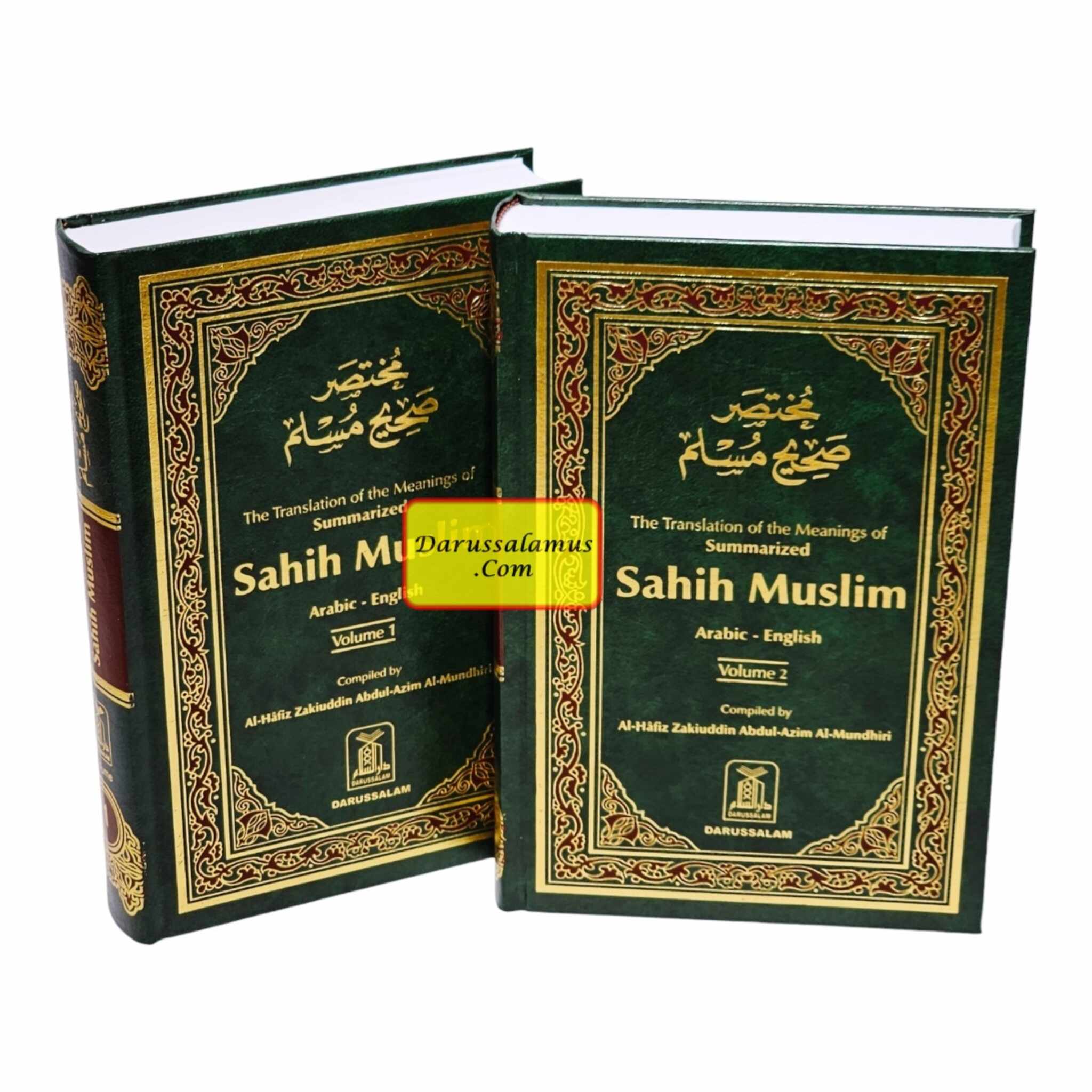 Summarized Sahih Muslim 2 volume set