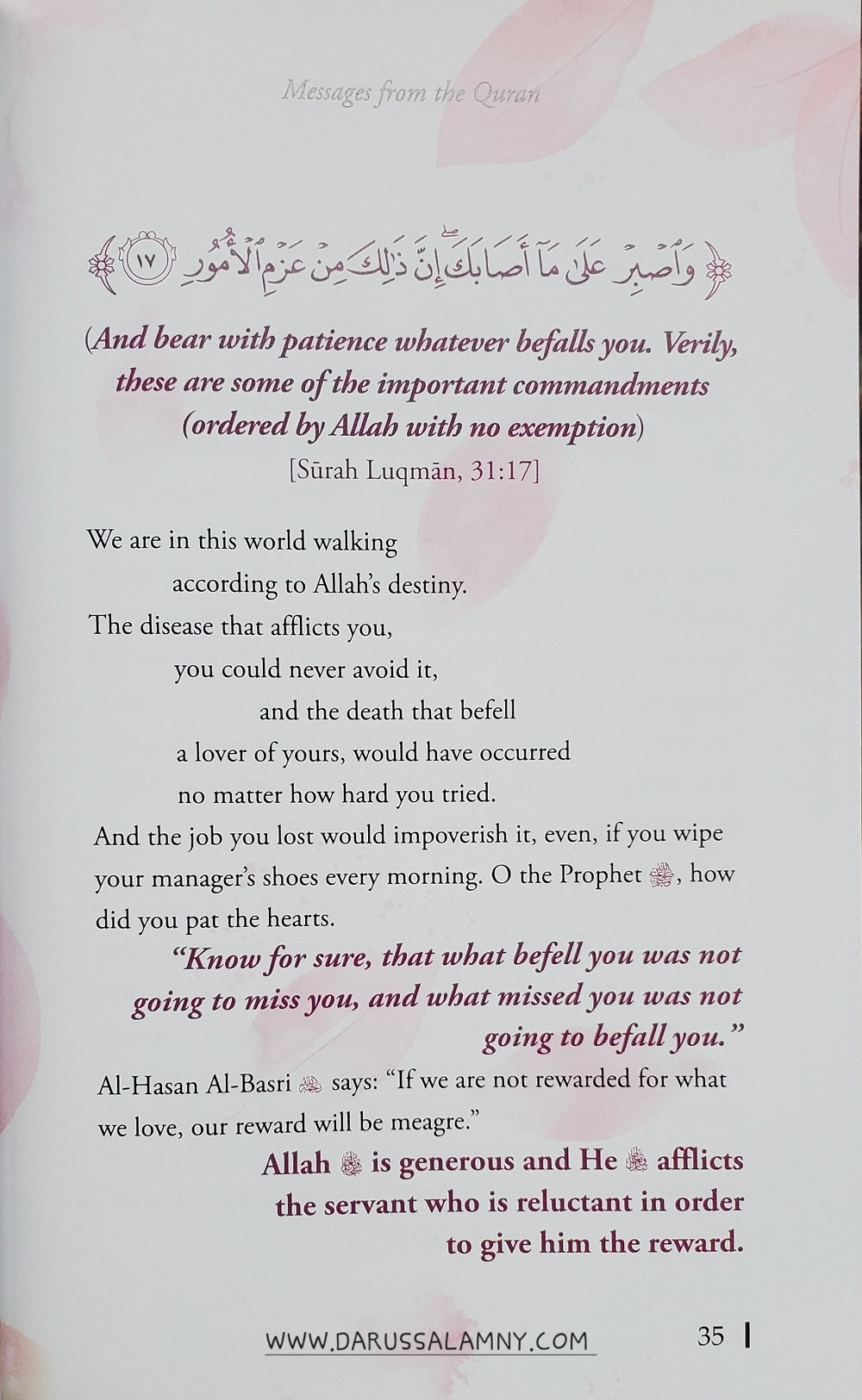 Messages from the Qurán