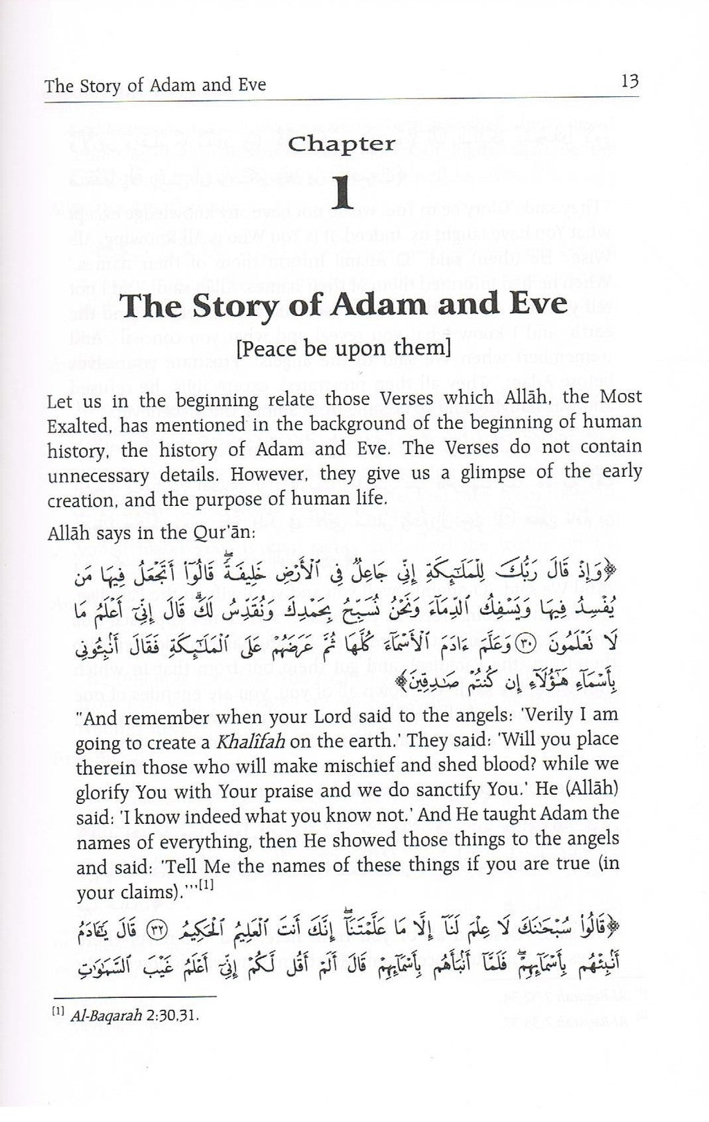 Stories of The Prophets (Peace be upon them)
