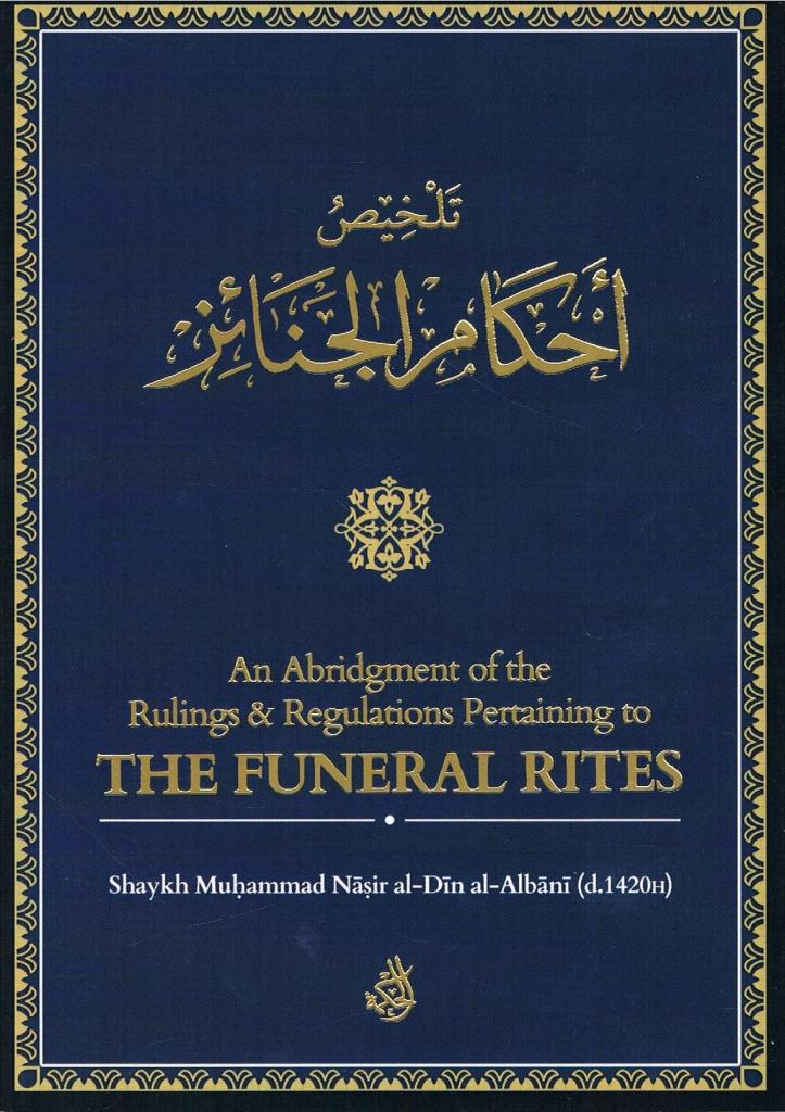 An Abridgment of the Rulings & Reg. Pertaining to The Funeral Rites