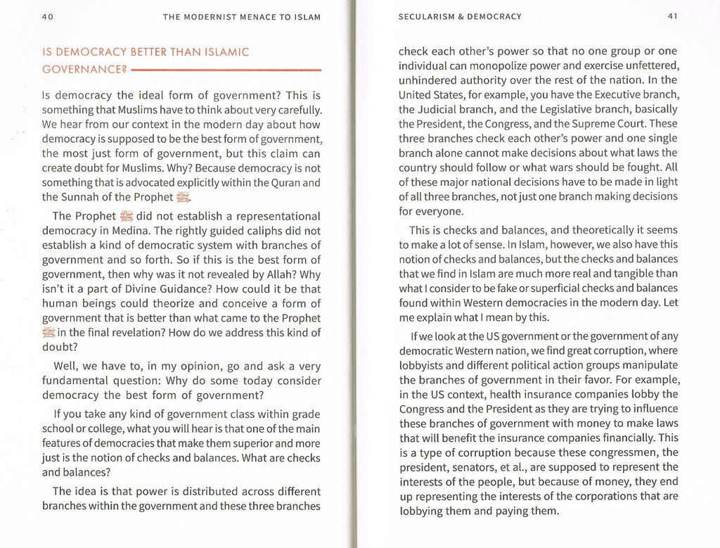 The Modernist Menace To Islam-A Muslim Critique of Modern -Isms